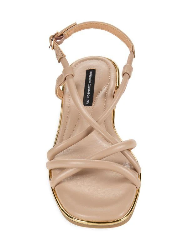 French Connection Solid Flat Sandals 5