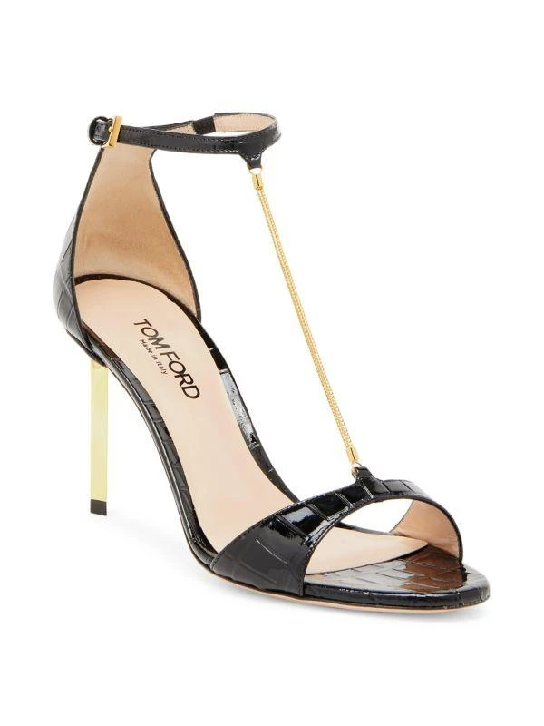 Tom Ford Emanuelle 105MM T-Strap Sandals 2