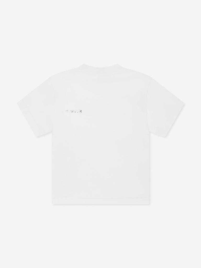 Balenciaga Kids Kids Logo T-Shirt in White