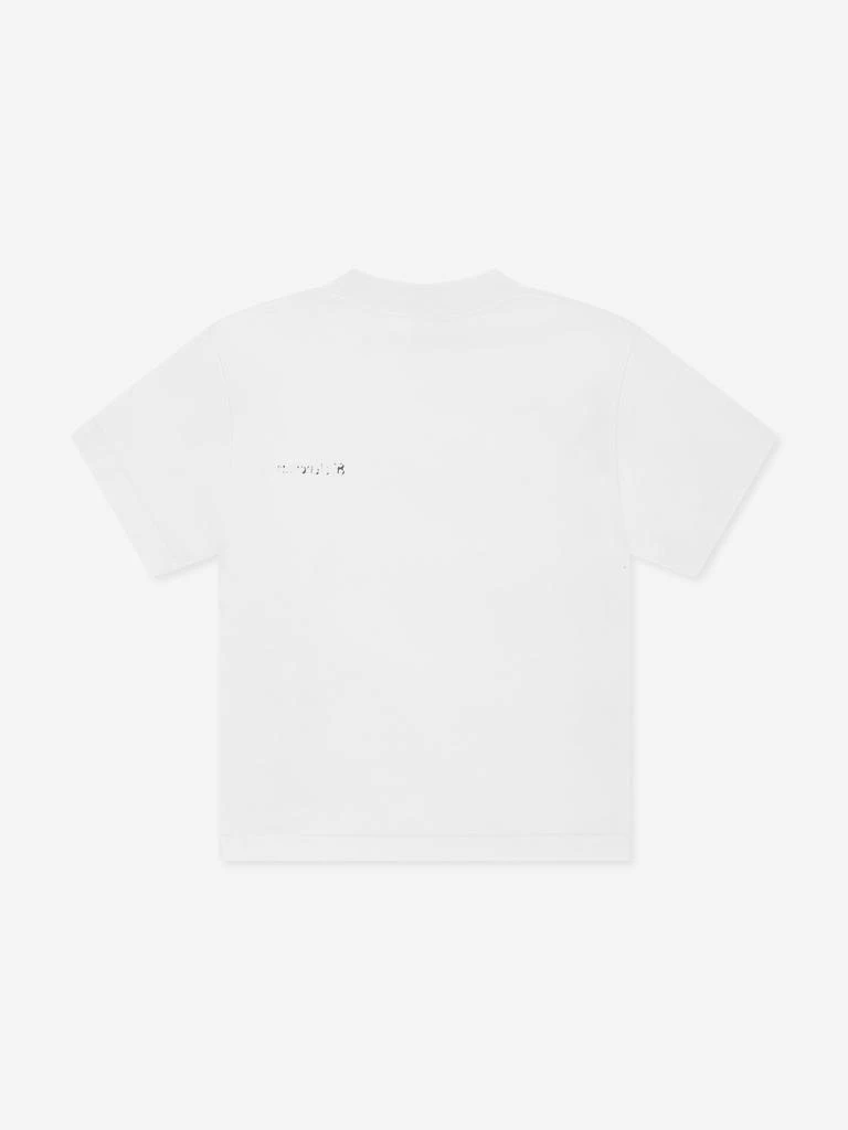 Balenciaga Kids Balenciaga Kids Logo T-Shirt in White 2