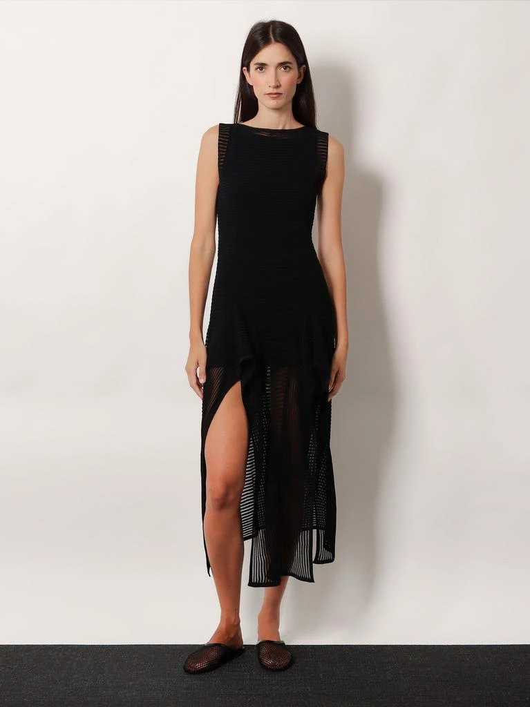 Alaia Ladder cotton blend dress 2