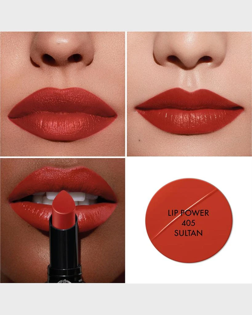 Giorgio Armani Lip Power Satin Long Lasting Lipstick 2