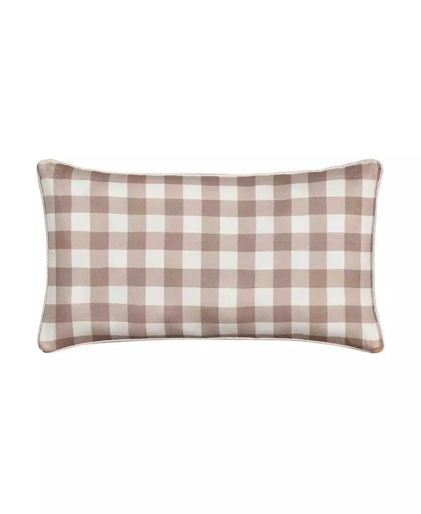 Piper 
Wright Mayfair Quilted Boudoir Decorative Pillow, 11" x 20" 3