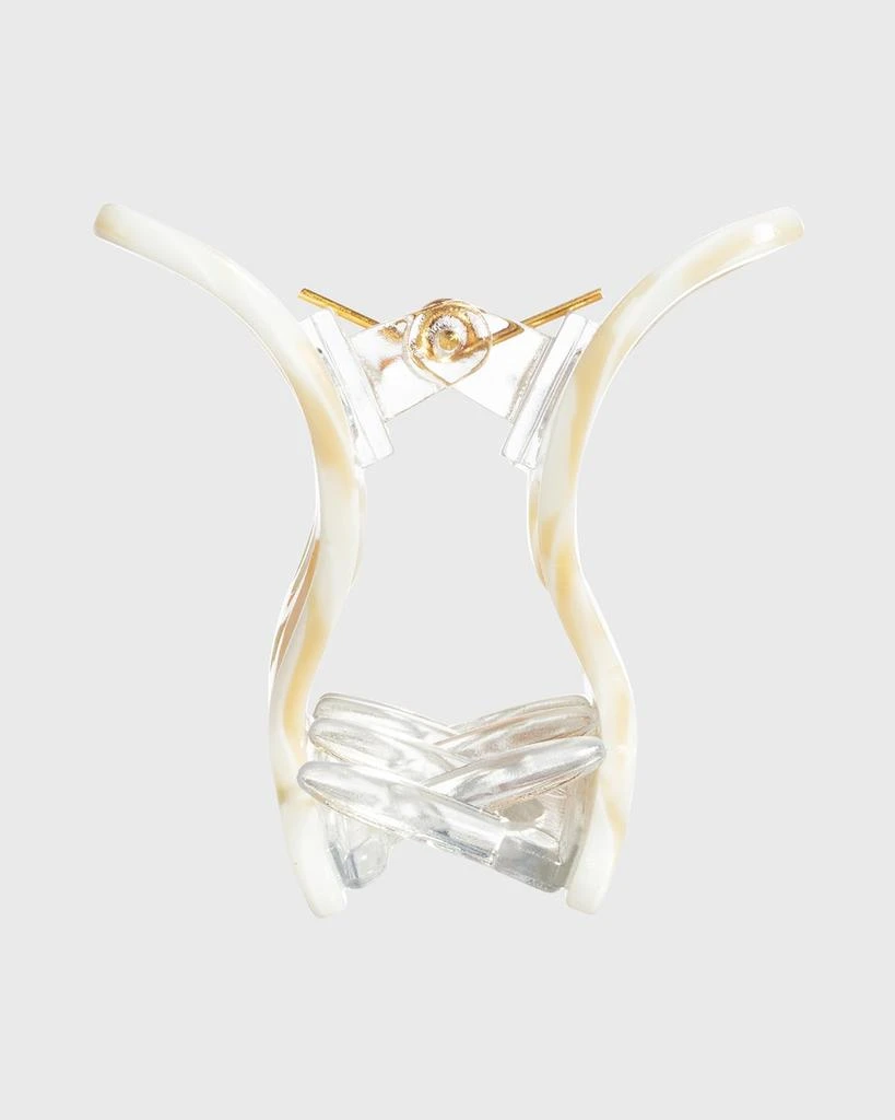 France Luxe Papillon Jaw Hair Clip 4