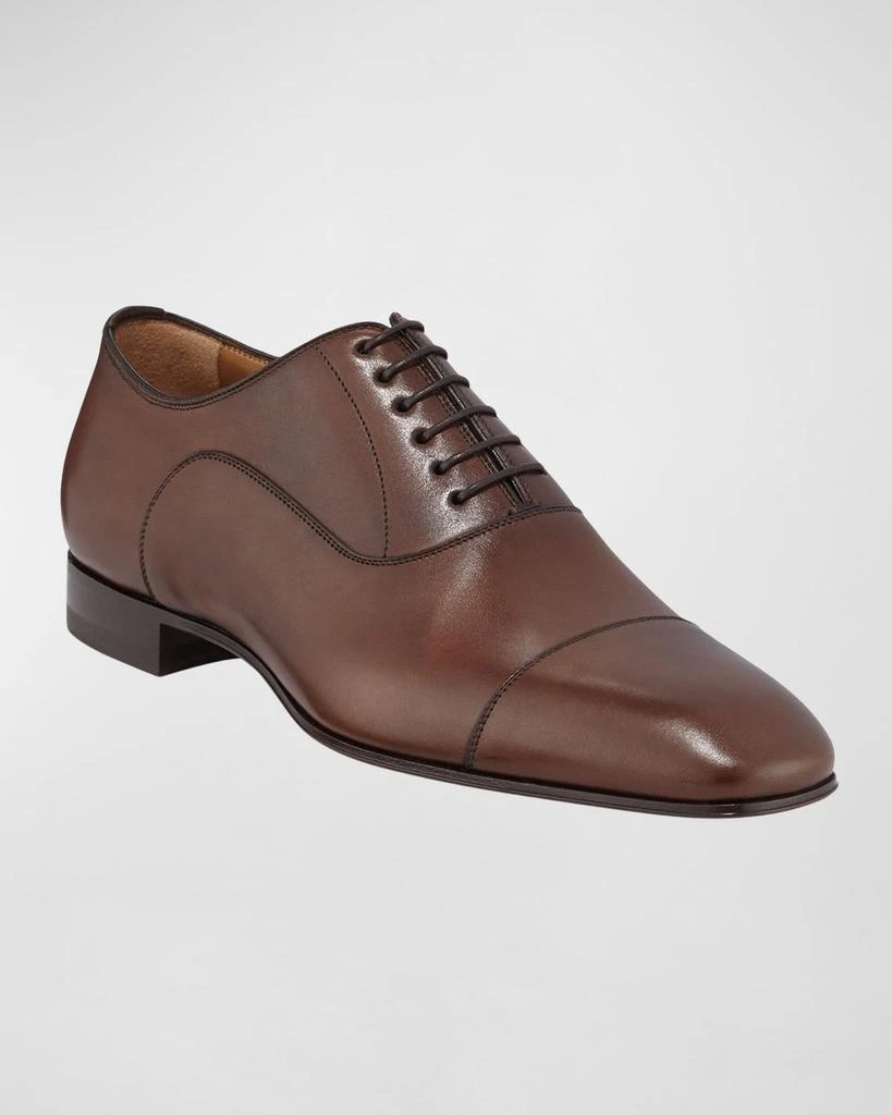 Christian Louboutin Greggo Patina Calf Leather Red Sole Oxford 2