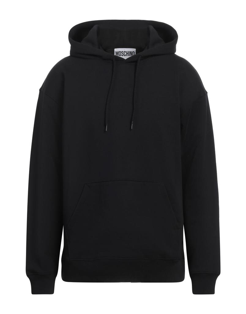【関税込み】moschino Double Question Mark hoodie Moschino Black Double Question Mark Hoodie Moschino