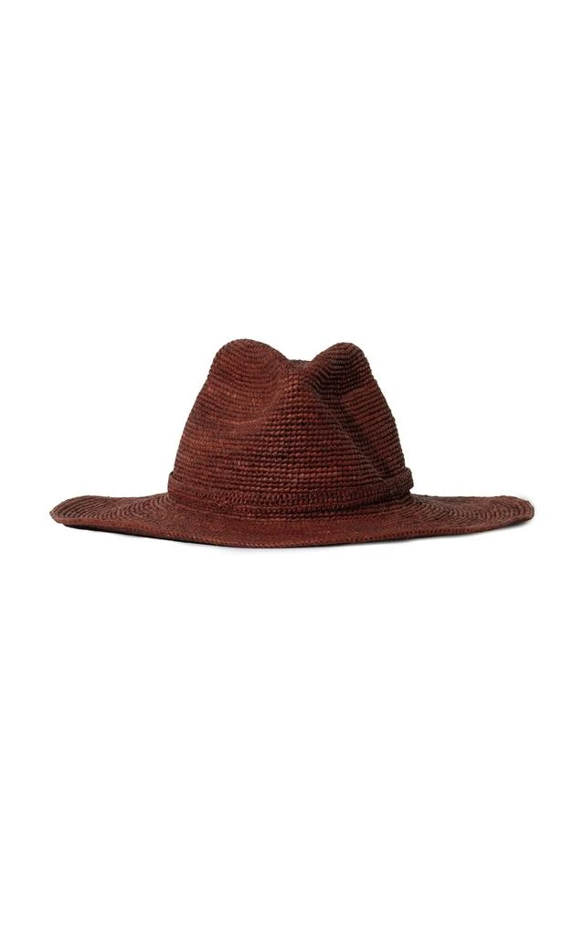 Janessa Leone Janessa Leone - Sacha Straw Hat - Brown - L - Moda Operandi 1