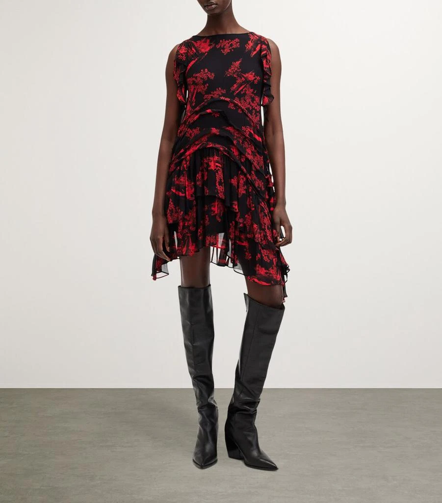 ALL SAINTS Floral Callie Mini Dress 3