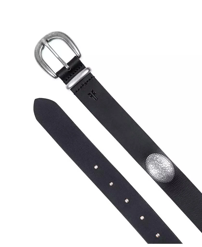 Frye Women
s Concho On Loop Belt 3