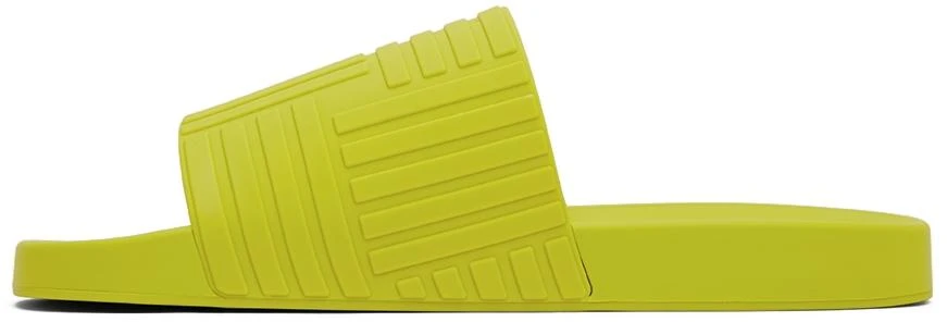 Bottega Veneta Green Slider Sandals 3
