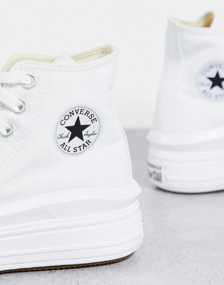 Converse Converse Chuck Taylor All Star Move Hi sneakers in white 2