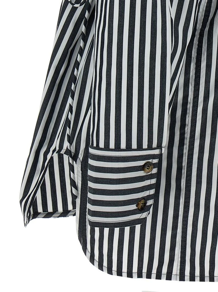 Ganni Ganni Striped Long-Sleeved Shirt 7