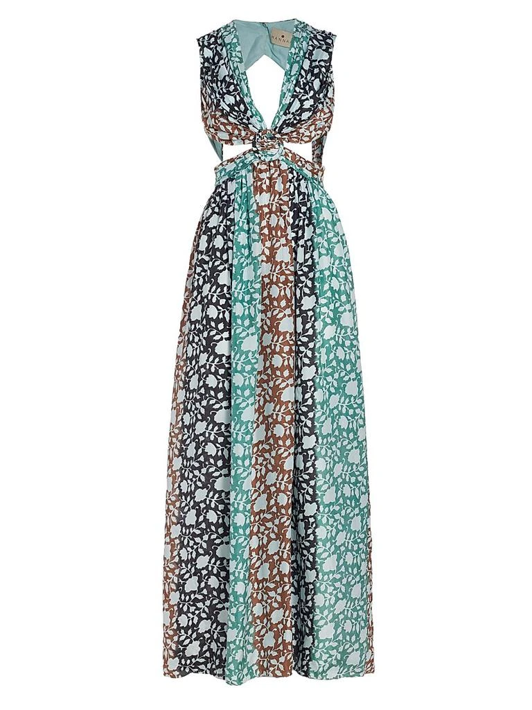 Hannah Artwear Reya Cut-Out Maxi Dress 1