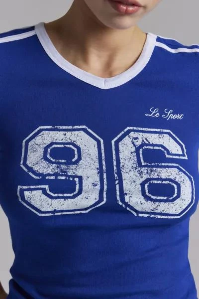 Urban Outfitters Le Sport Graphic Fitted Baby Tee 2