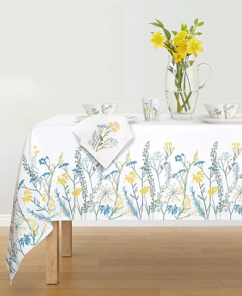 Macy
s Lenox Wildflower Border Rectangular Tablecloth, 60" x 120" 2
