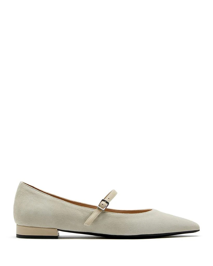 La Canadienne Women's Fritz Suede Leather Ballet Flats 3