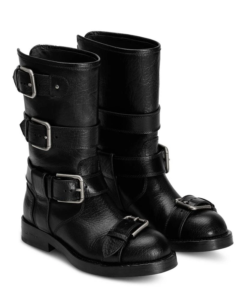 Dolce 
Gabbana Women
s Short Buckled Boots 2
