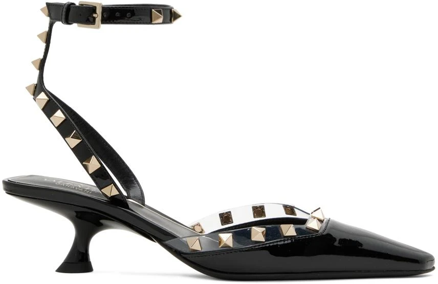 Valentino Black Rockstud Couture Pumps 1