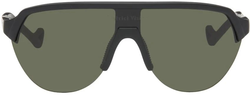 District Vision Black 'Nagata' Speed Blade Sunglasses 1