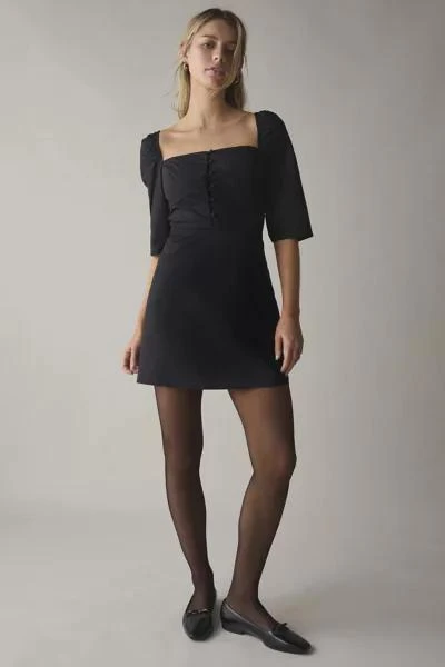 Glamorous Glamorous Black Square Neck Mini Dress 1