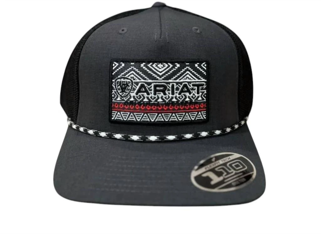 Ariat Women's Aztec Hat In Grey 1