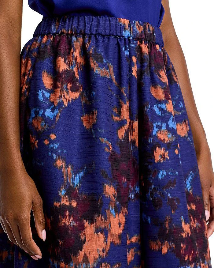 Misook A Line Woven Maxi Skirt 7