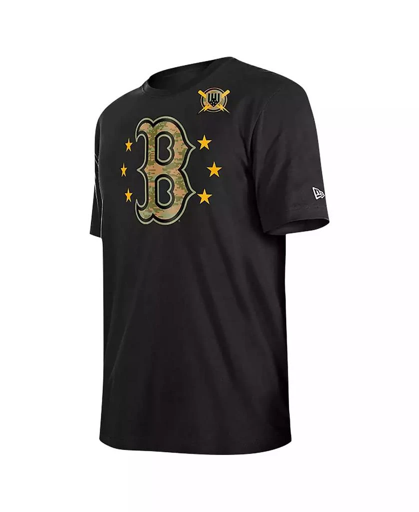 New Era Men's Black Boston Red Sox 2024 Armed Forces Day T-Shirt 3