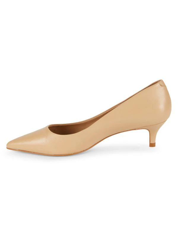 Saks Fifth Avenue 50MM Leather Pumps 4