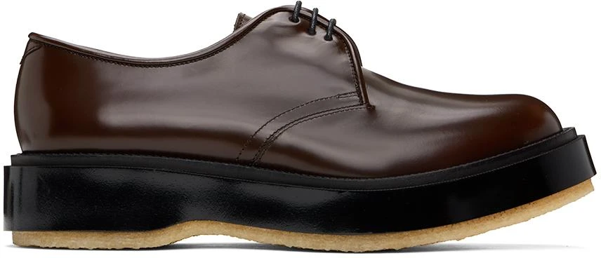 Adieu Paris Black Type 54C Derbys IT-42 - Business Casual Shoes 