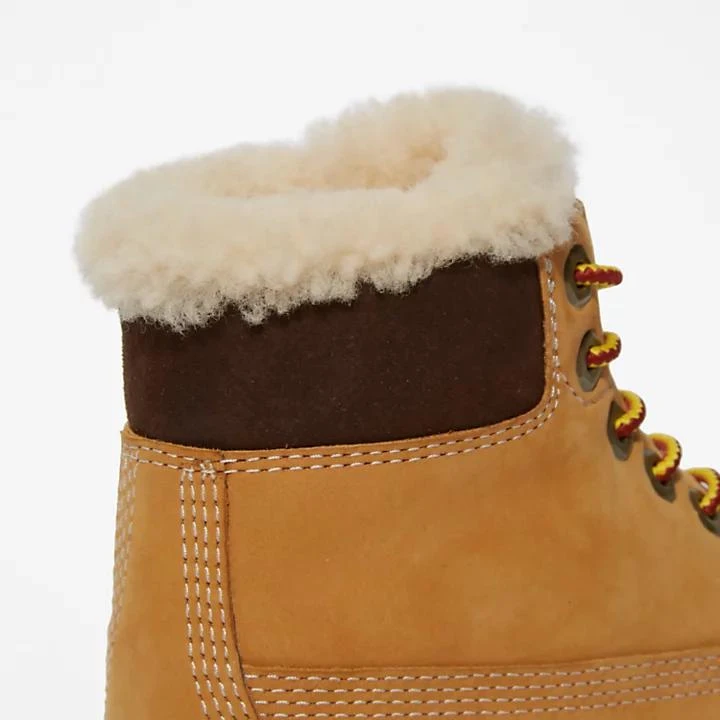 Timberland Timberland® Premium 6 Inch Winter Boot for Youth in Yellow 7