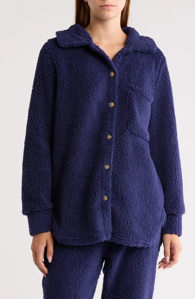 Honeydew Intimates Cozy Night Fleece Button-Up Shirt 1