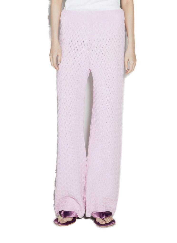 Isa Boulder Isa Boulder Cableweave Wide-Leg Pants