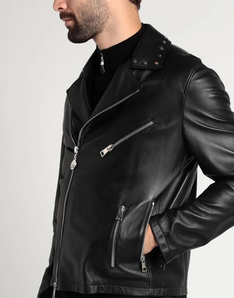 TESTONI Biker jacket 4