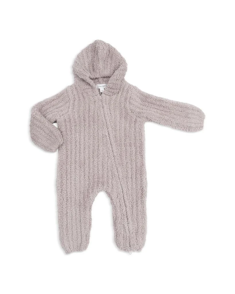 Angel Dear Girls
 Chenille Striped Texture Hooded Jumpsuit - Baby 1