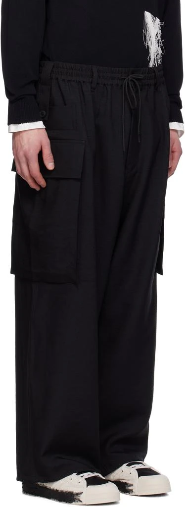 Y-3 Black Sport Uniform Cargo Pants 2