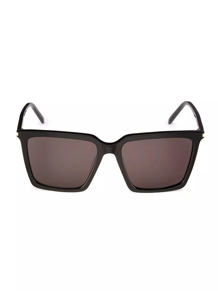 Yves Saint Laurent Corner Angle 56MM Square Sunglasses 2