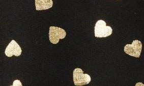 Caslon Heart Foil Print Graphic Sweatshirt 7