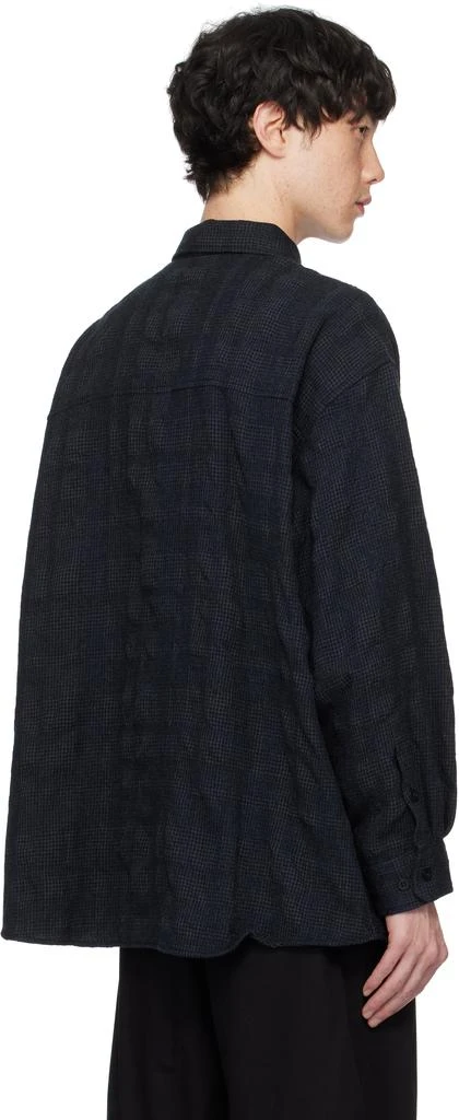 Wtaps Navy Check Shirt 3