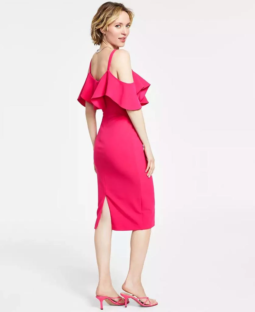 RACHEL Rachel Roy Off The Shoulder V-Neck Ruffle Dress 2