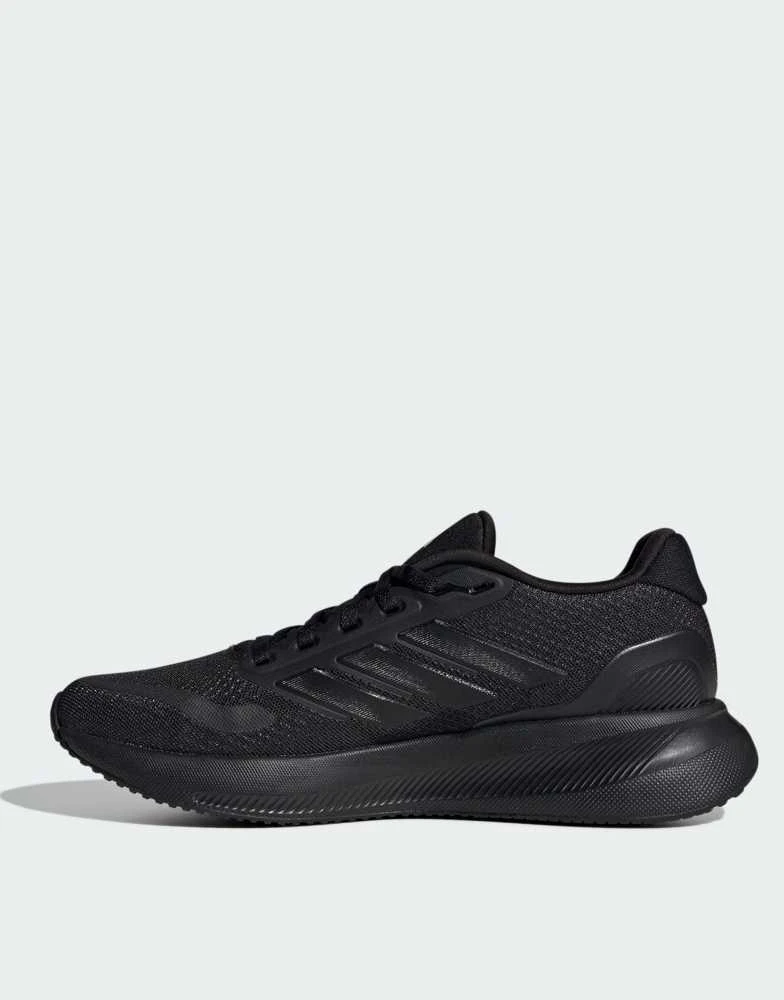 Adidas adidas Running RunFalcon trainers in black 4