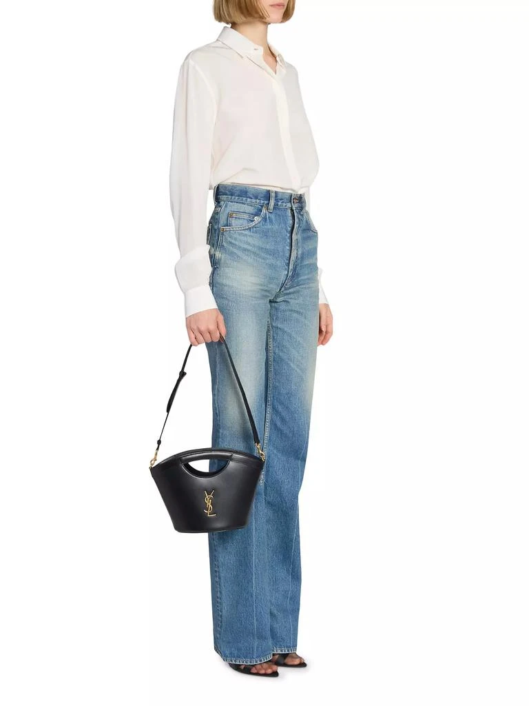 Yves Saint Laurent Celia Mini Tote in Smooth Leather 2