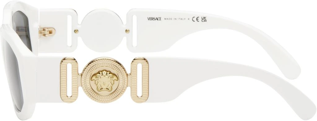 Versace White Medusa Biggie Sunglasses 3
