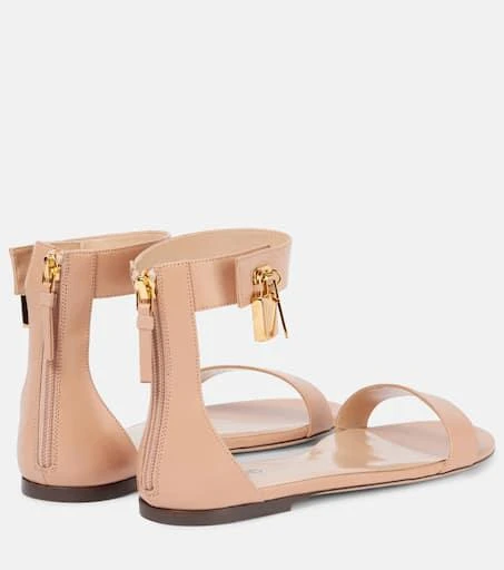 Tom Ford Padlock leather sandals 2
