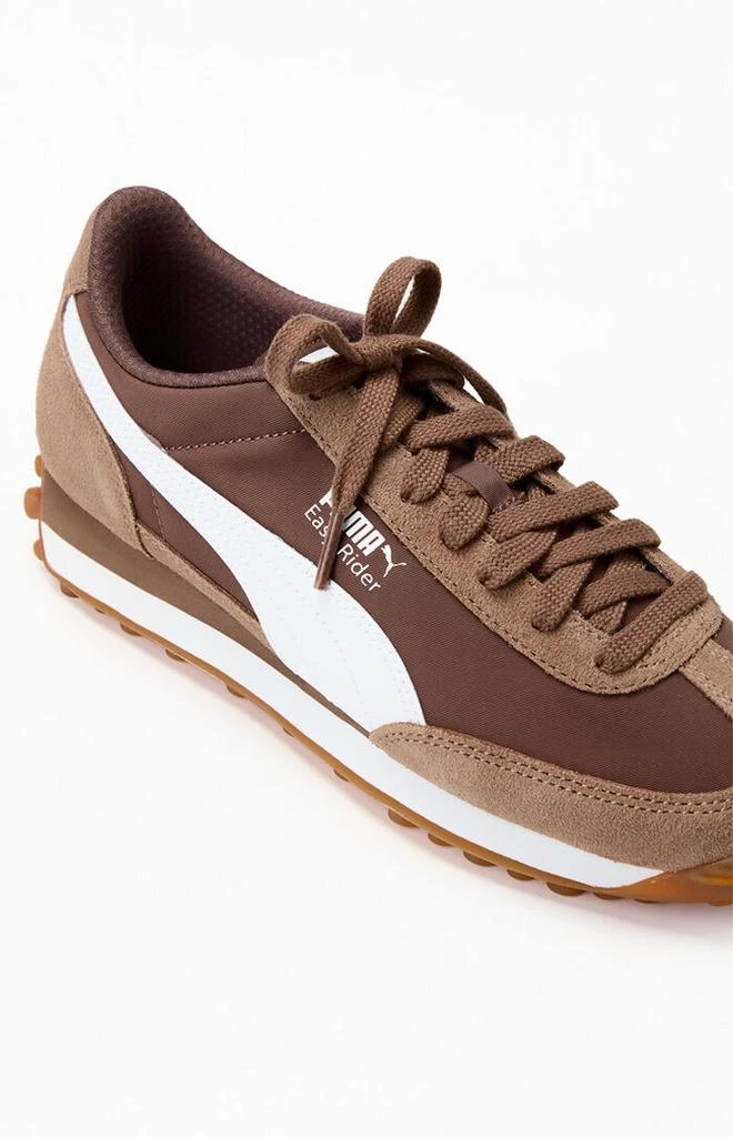 Puma Women's Brown Easy Rider Sneakers 6