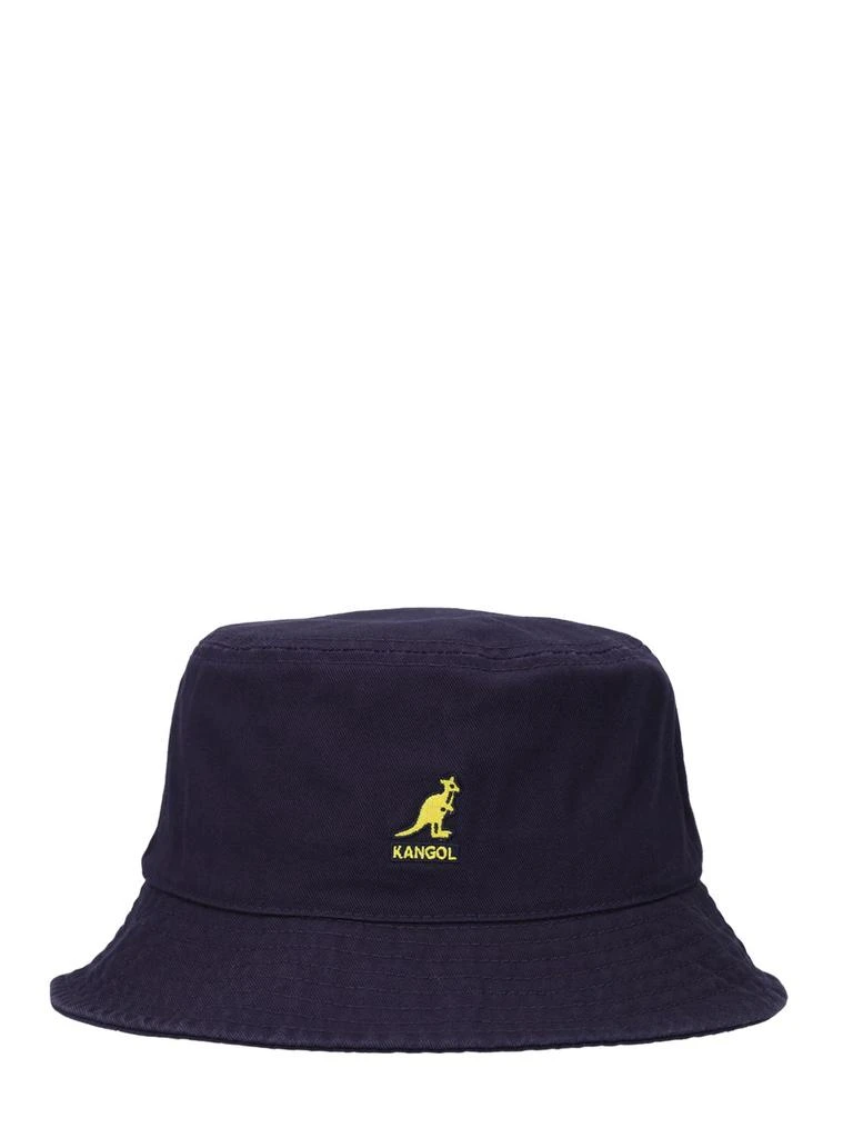 KANGOL Washed Cotton Bucket Hat 1