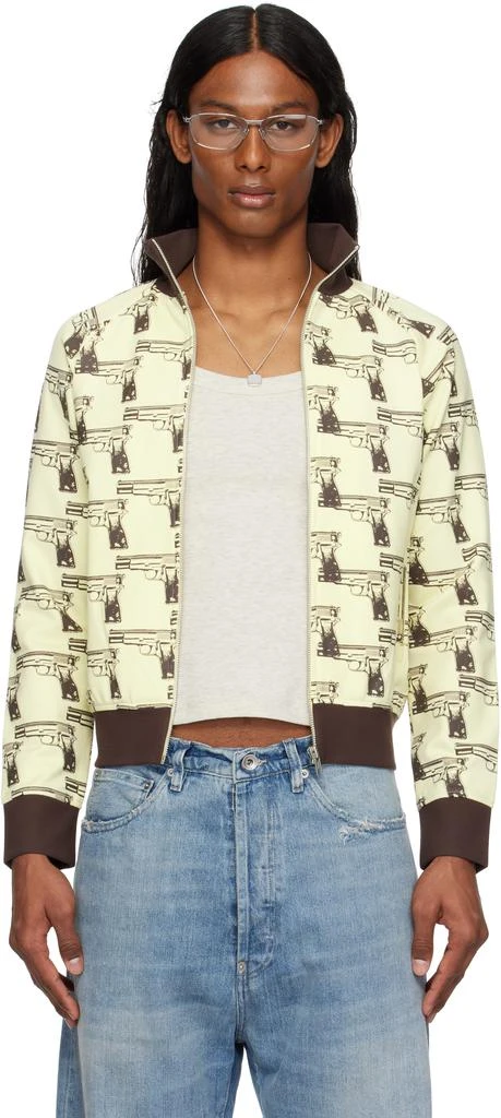 Ashley Williams Yellow Gun Track Jacket 1