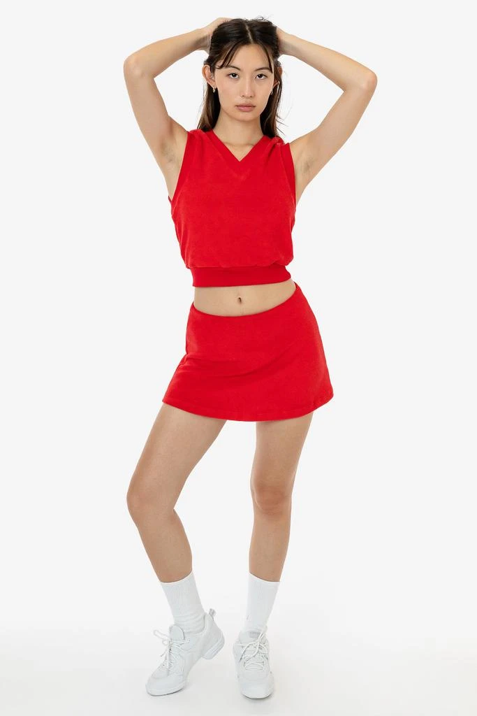Los Angeles Apparel RLT384 - Loop Terry Mini Skort 20