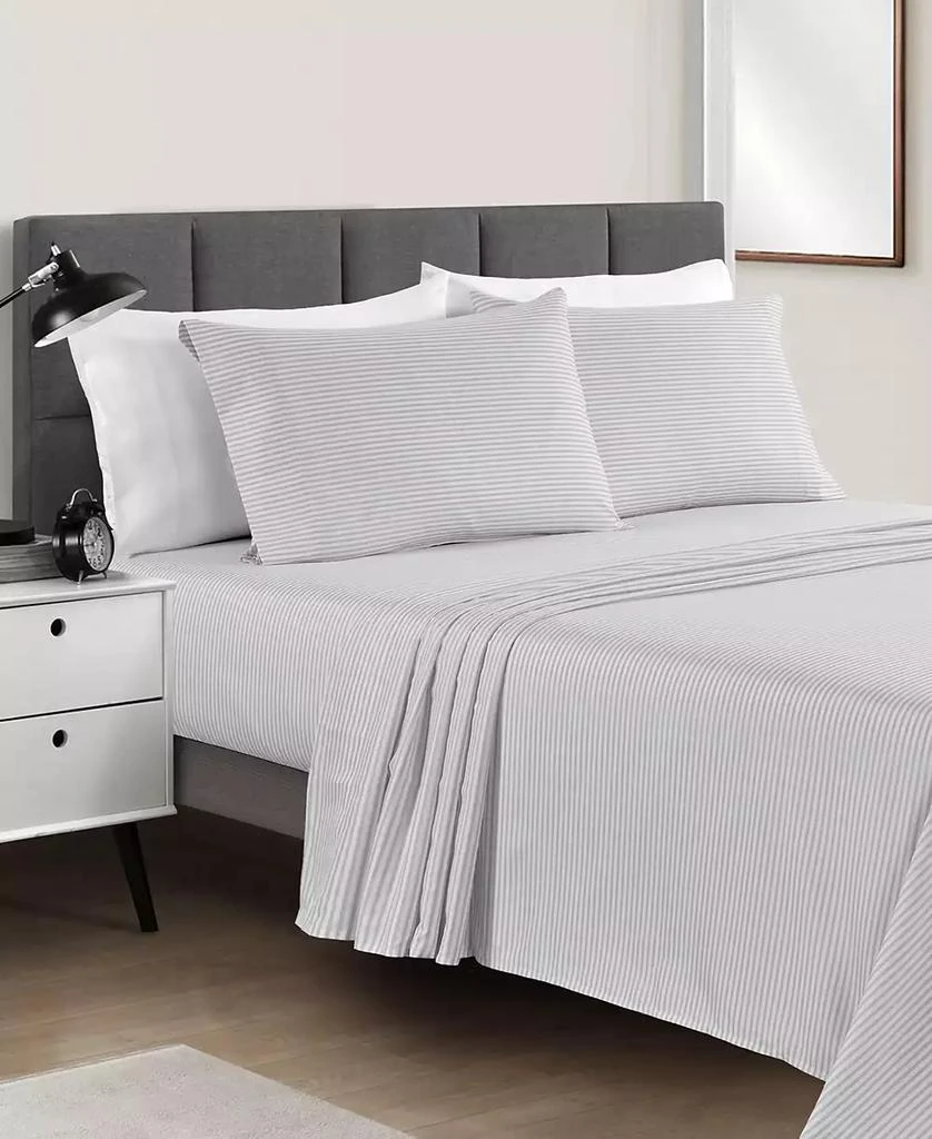 Macy
s Microfiber Easy Care Printed 3-Pc. Sheet Set, Twin