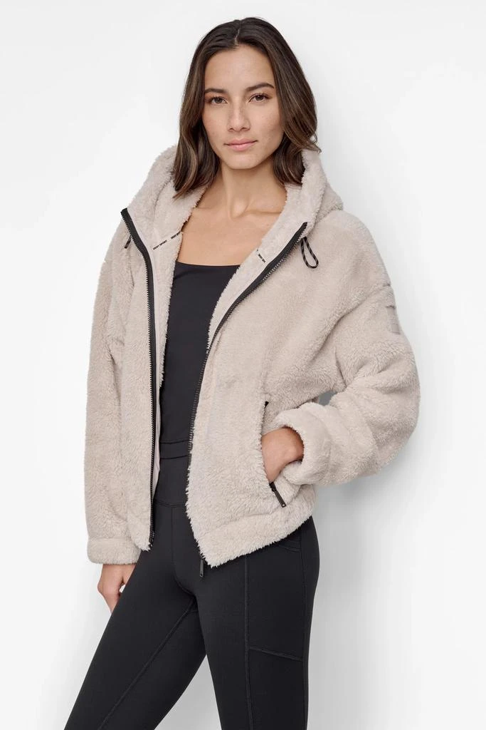 DKNY SHERPA FULL ZIP JACKET 3