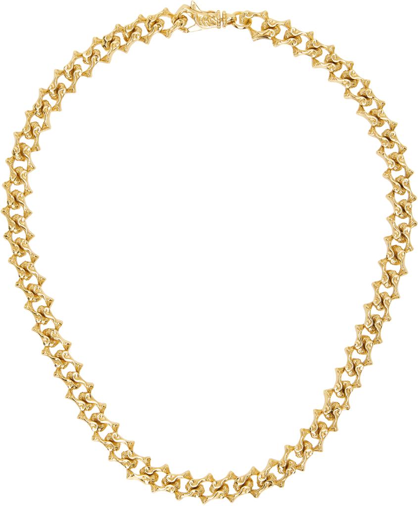 ネックレス・ペンダント emanuele bicocchi NEW ROPE KNOT NECKLACE (NDN1GSILVER GOLD) Emanuele Bicocchi Emanuele Bicocchi New Rope Knot Necklace